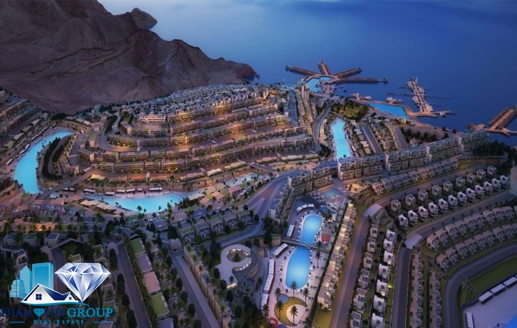 A European resort on Egyptian soil, at an altitude of about 700 meters from the sea