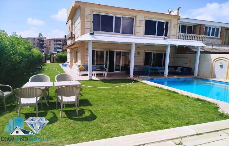 Villa for sale, 500 square meters, with private pool, Ramses Village, North Coast